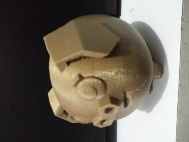 Cartoon chibbi pig 3D print model_0