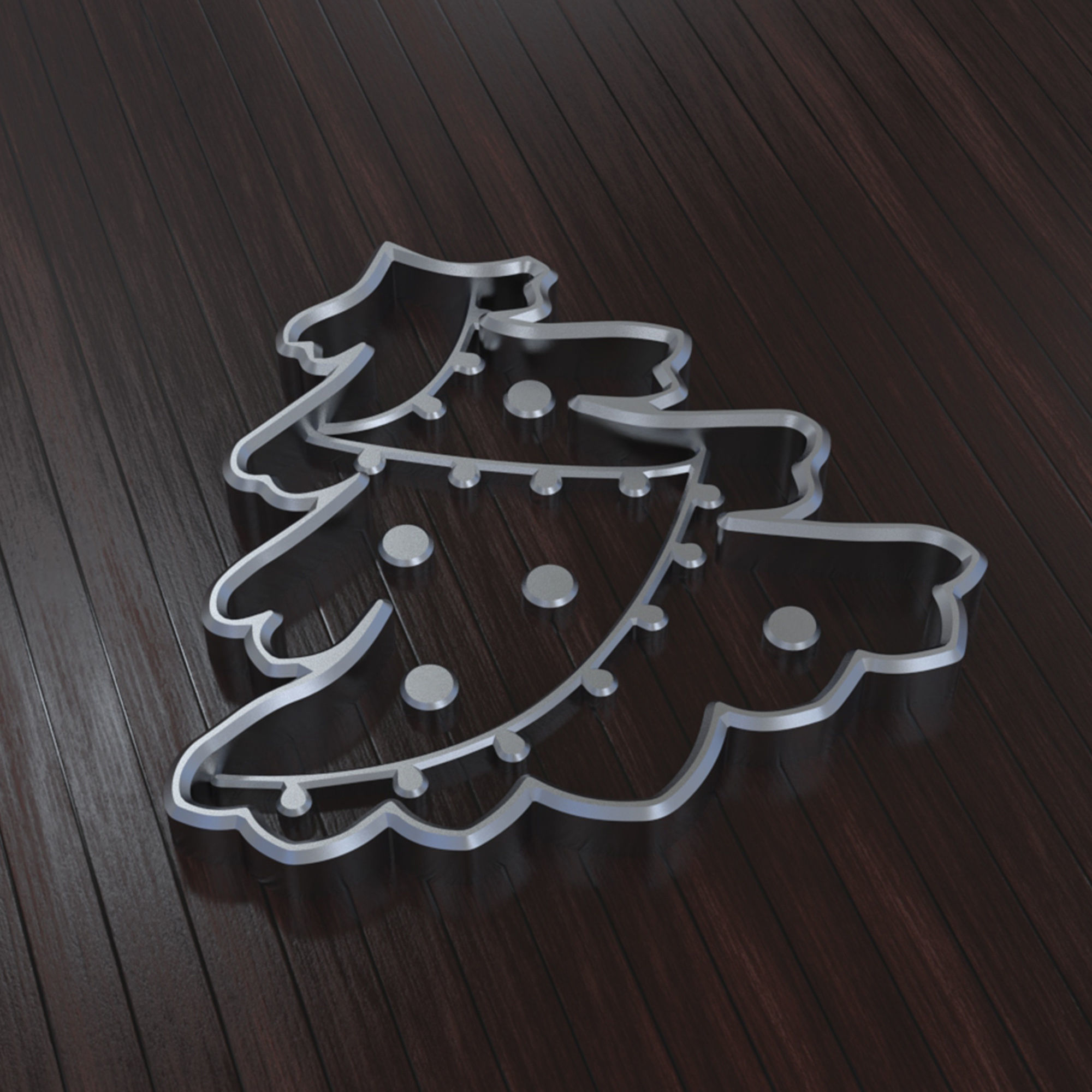 Christmas Cookie Cutter Set 3D print model_8