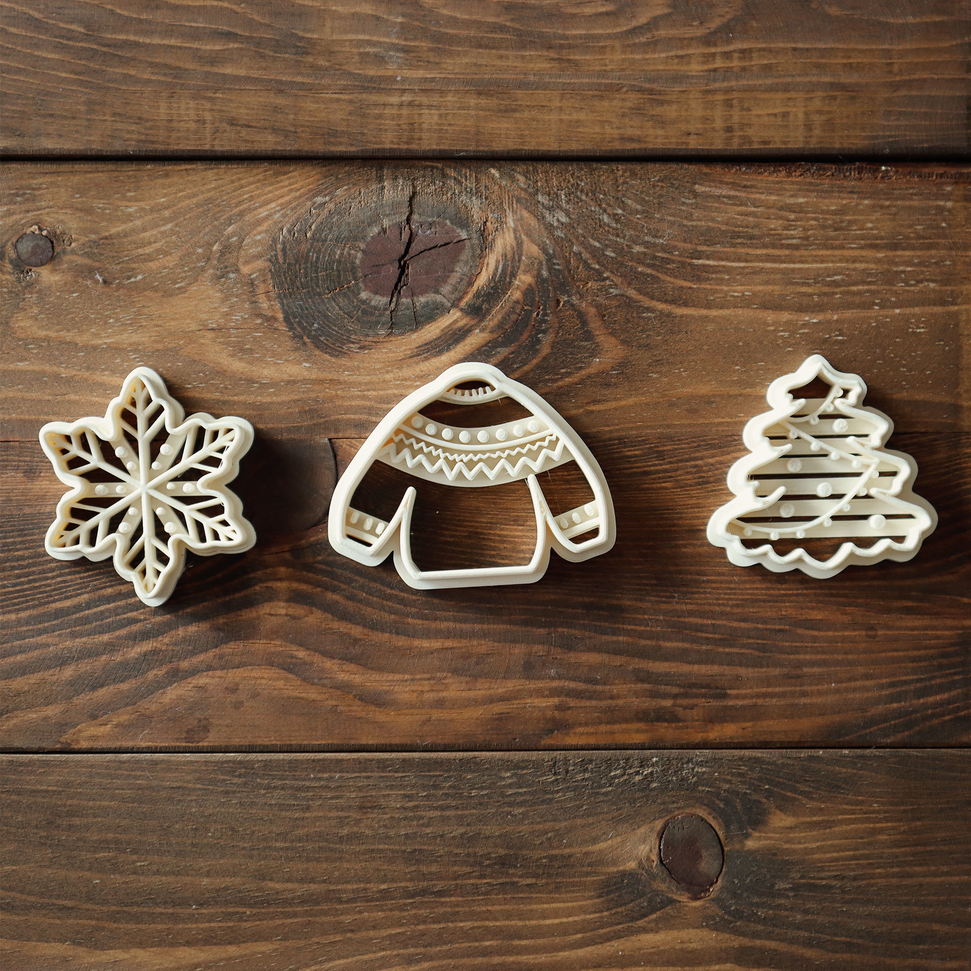 Christmas Cookie Cutter Set 3D print model_3