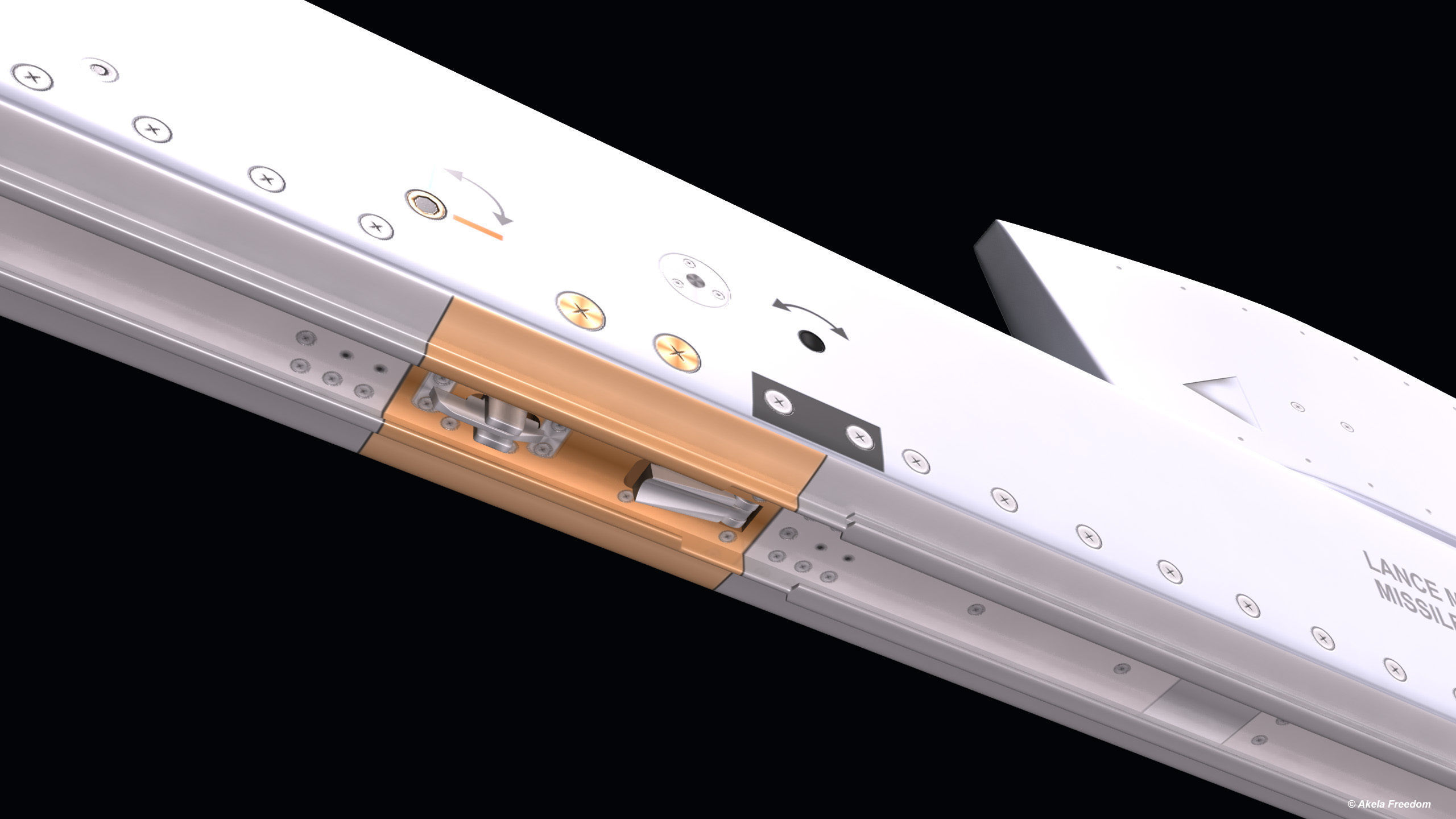 Pylone for MICA 2-nd Station 3D model_3