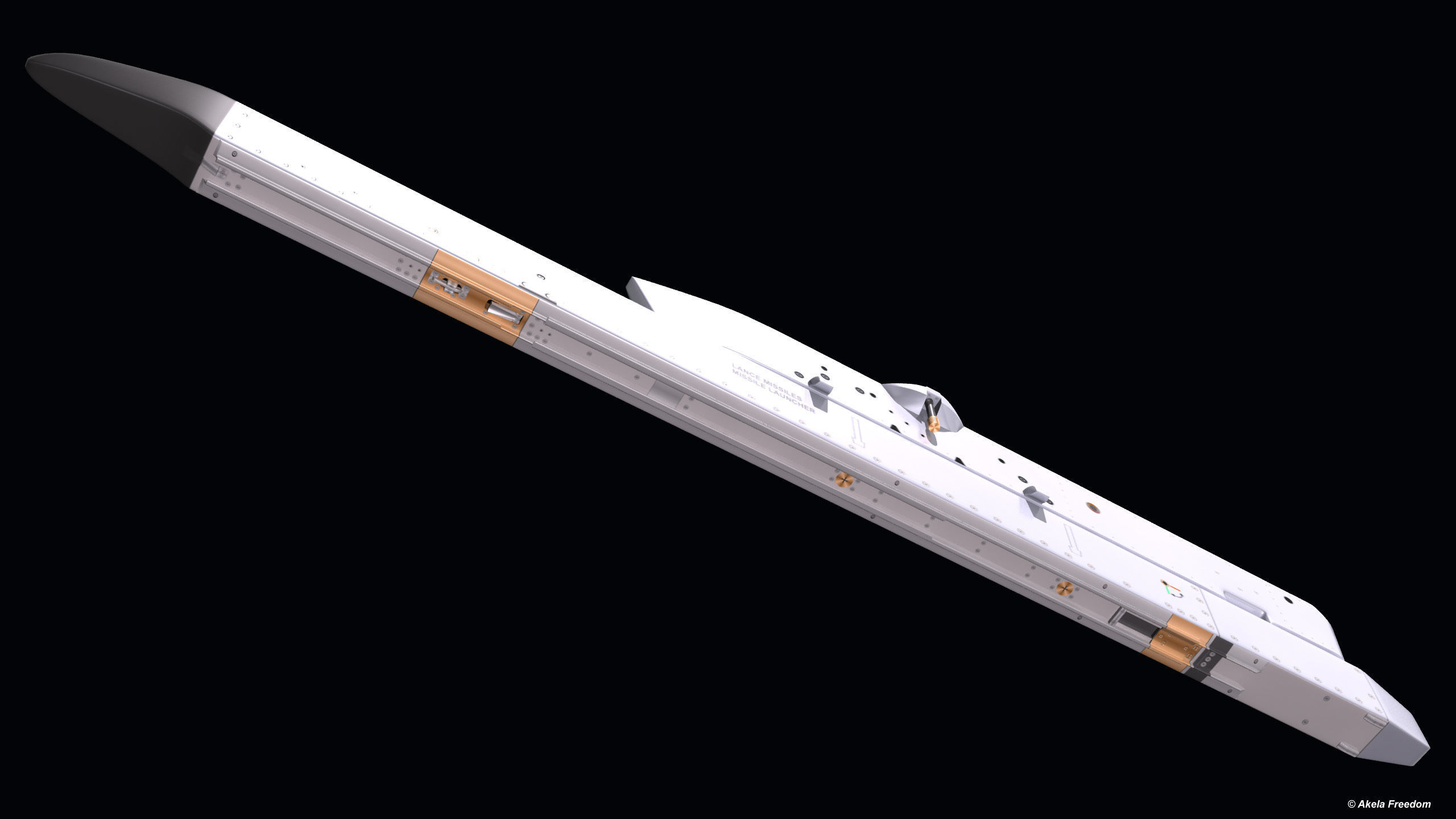 Pylone for MICA 2-nd Station 3D model_1