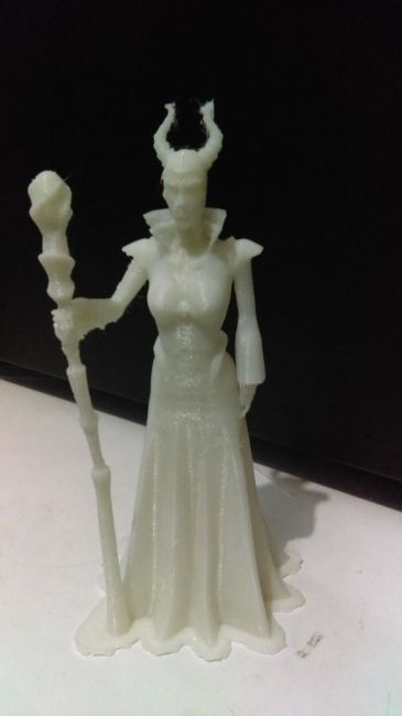 Maligna maleficent holding wand 3D print model
