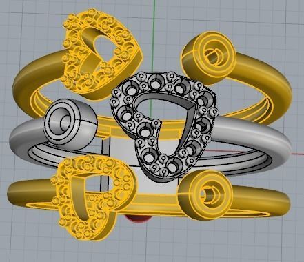 rings -CG219 3D print model_1