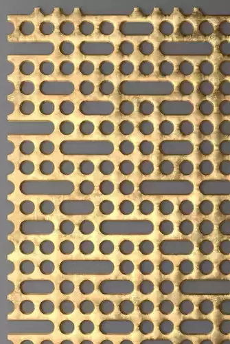 Panel lattice grille 3D 36