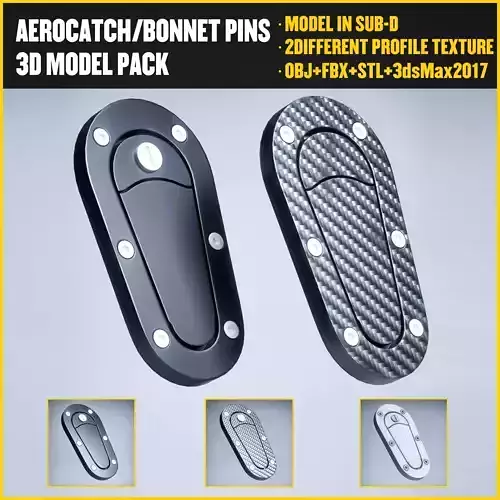 AeroCatch Bonnet Pins