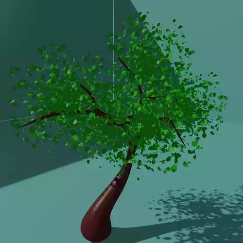 3D Low Poly Tree