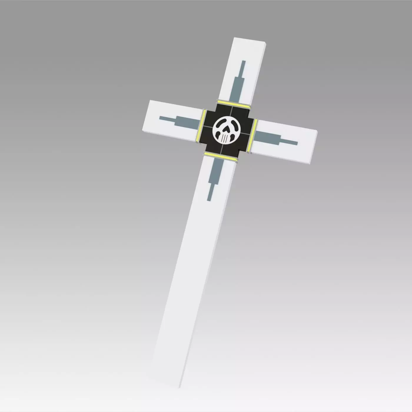 Trigun Nicholas D Wolfwood Cosplay Weapon Prop 3D print model