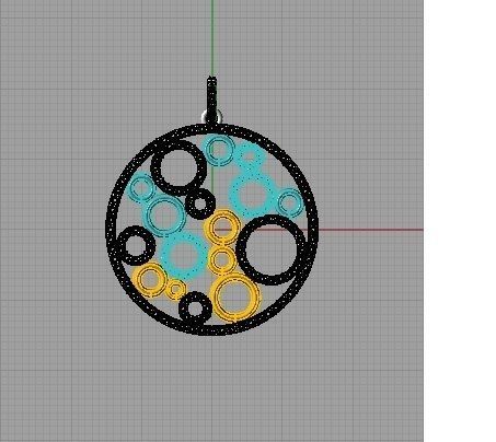 pendants -CG228 3D print model_2