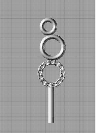 pendants -CG228 3D print model_8
