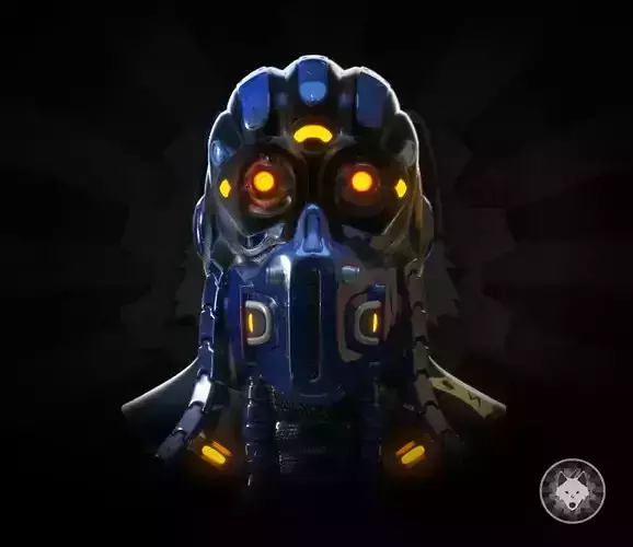 Sci Fi Soldier 3D Model 3D model