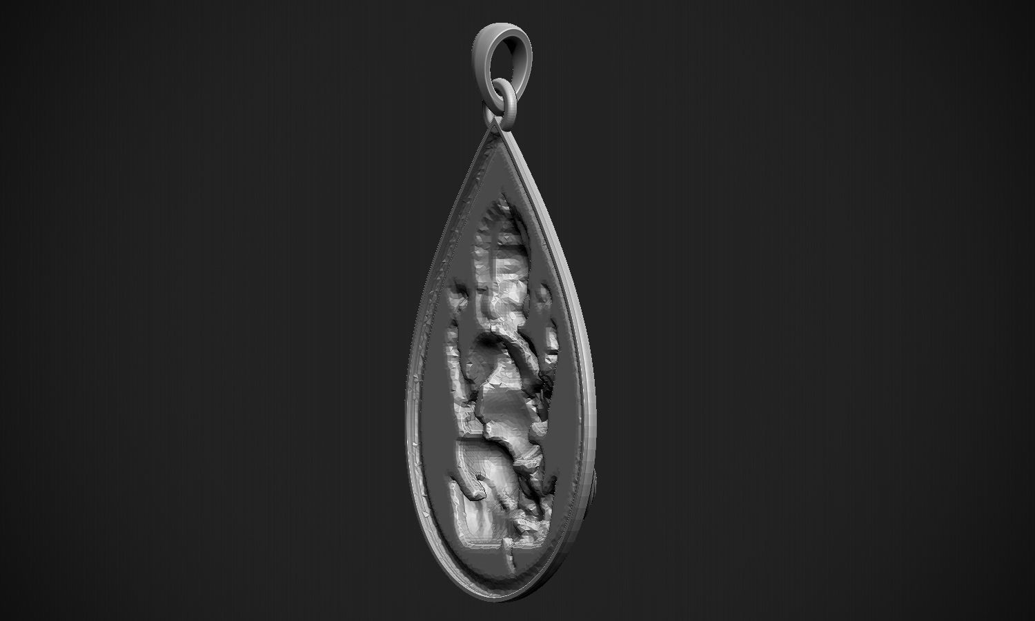 Ganesha Drop  3D print model_18