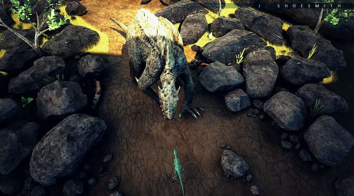 Dragon Dinosaur 3D Model 3D model_0