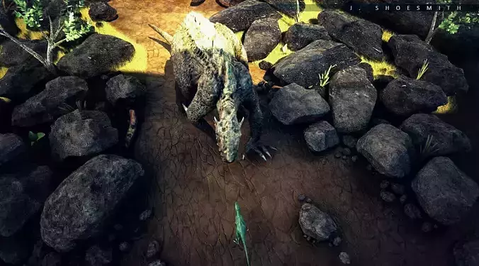 Dragon Dinosaur 3D Model