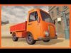 Truck Cartoon Free low-poly 3D model_1