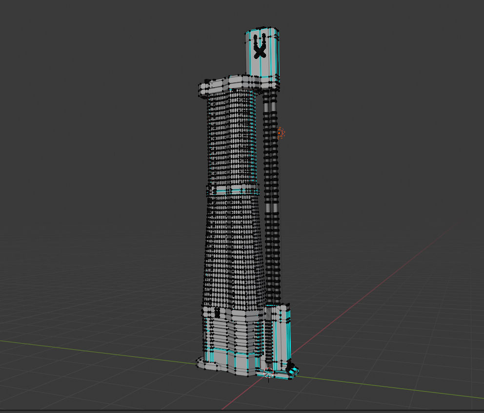 Tower Unit 3D Model 3D model_6