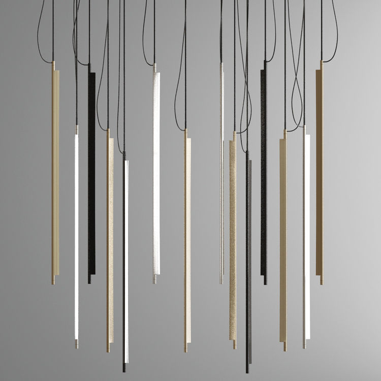 Modern Pendant Light Colection 10 3D model_1