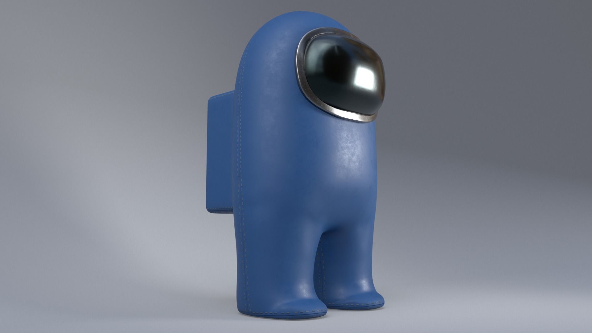 Among us characters - Maya rig included Low-poly 3D model_2