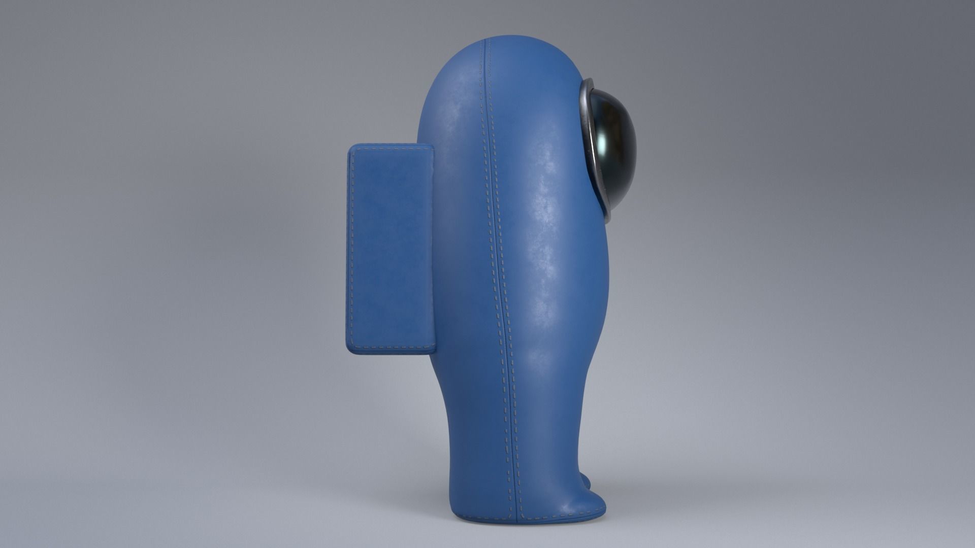 Among us characters - Maya rig included Low-poly 3D model_4