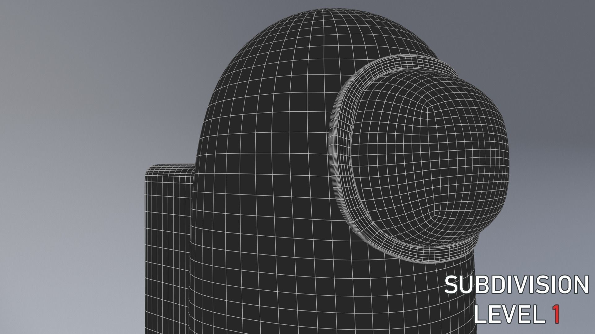 Among us characters - Maya rig included Low-poly 3D model_15