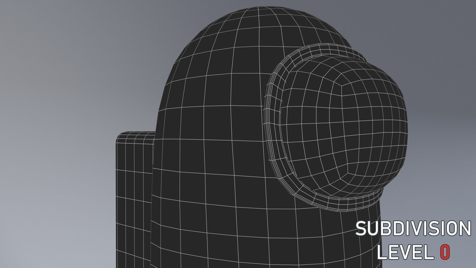 Among us characters - Maya rig included Low-poly 3D model_14