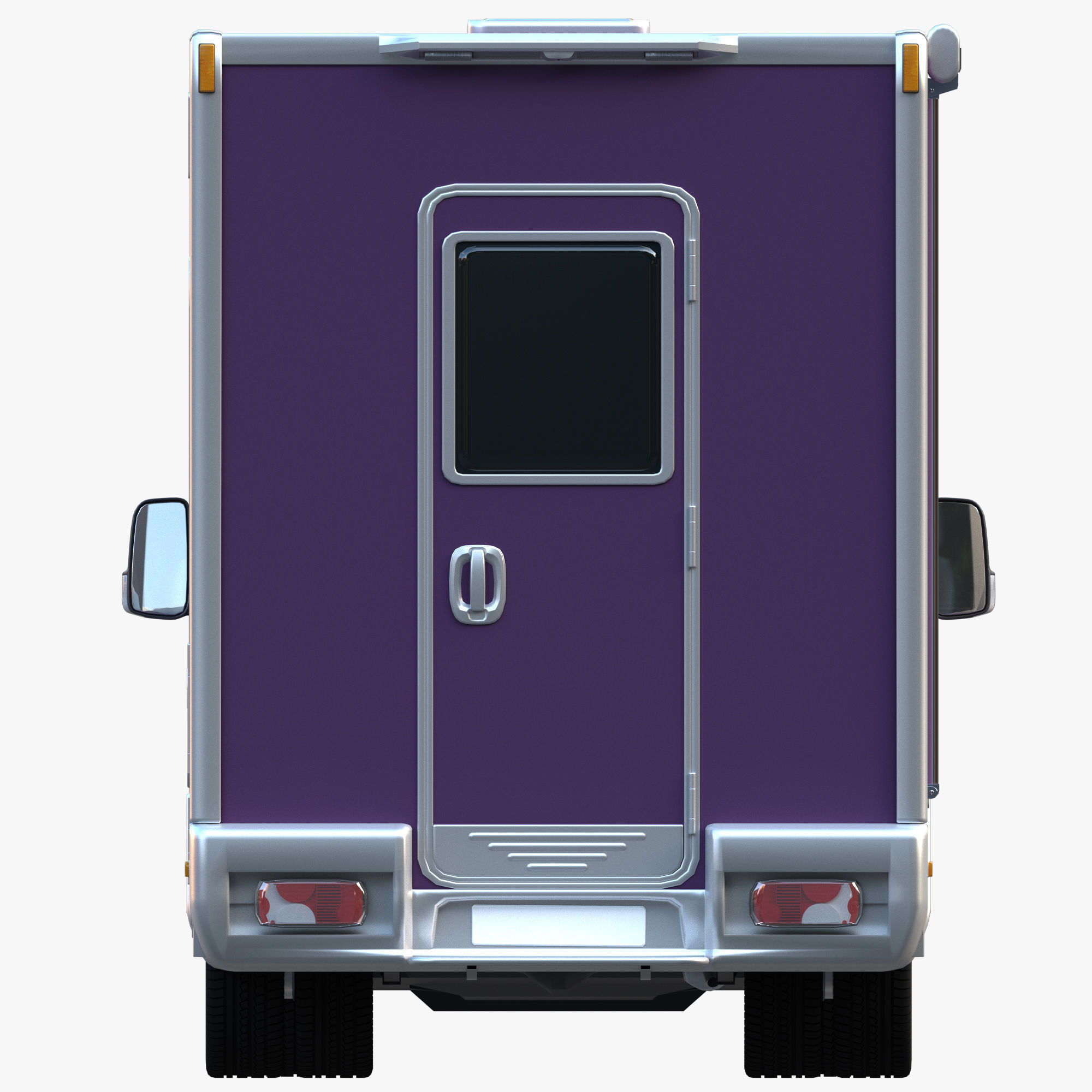 Food truck 3D model_8