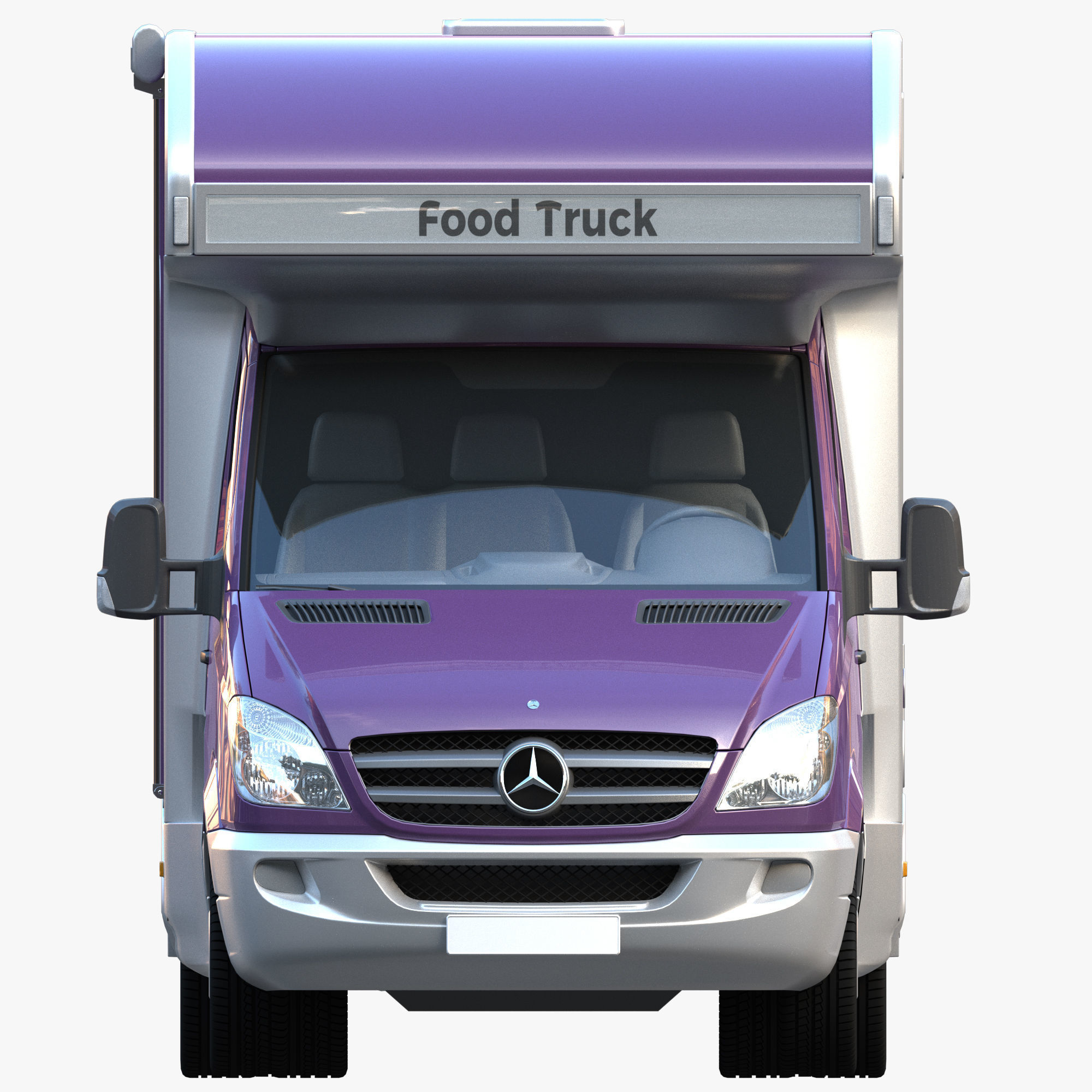 Food truck 3D model_7