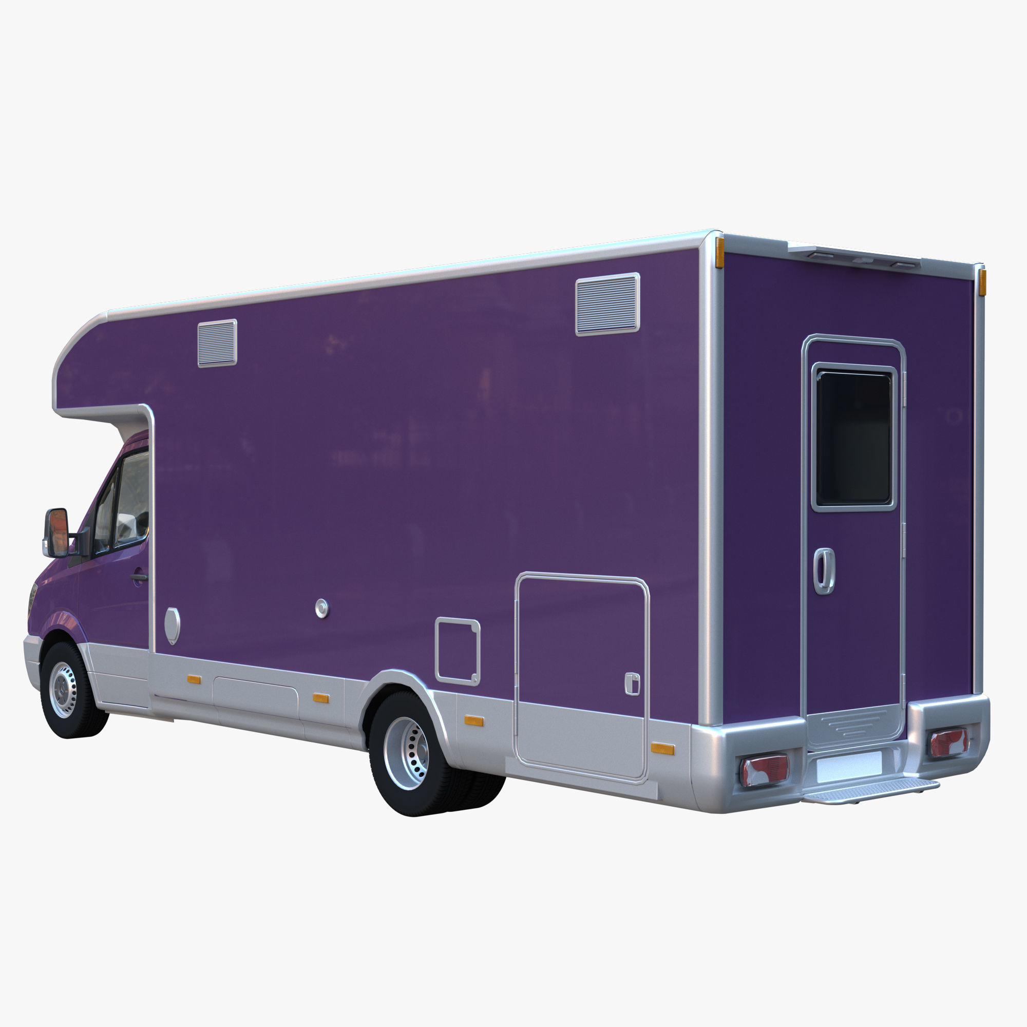 Food truck 3D model_3