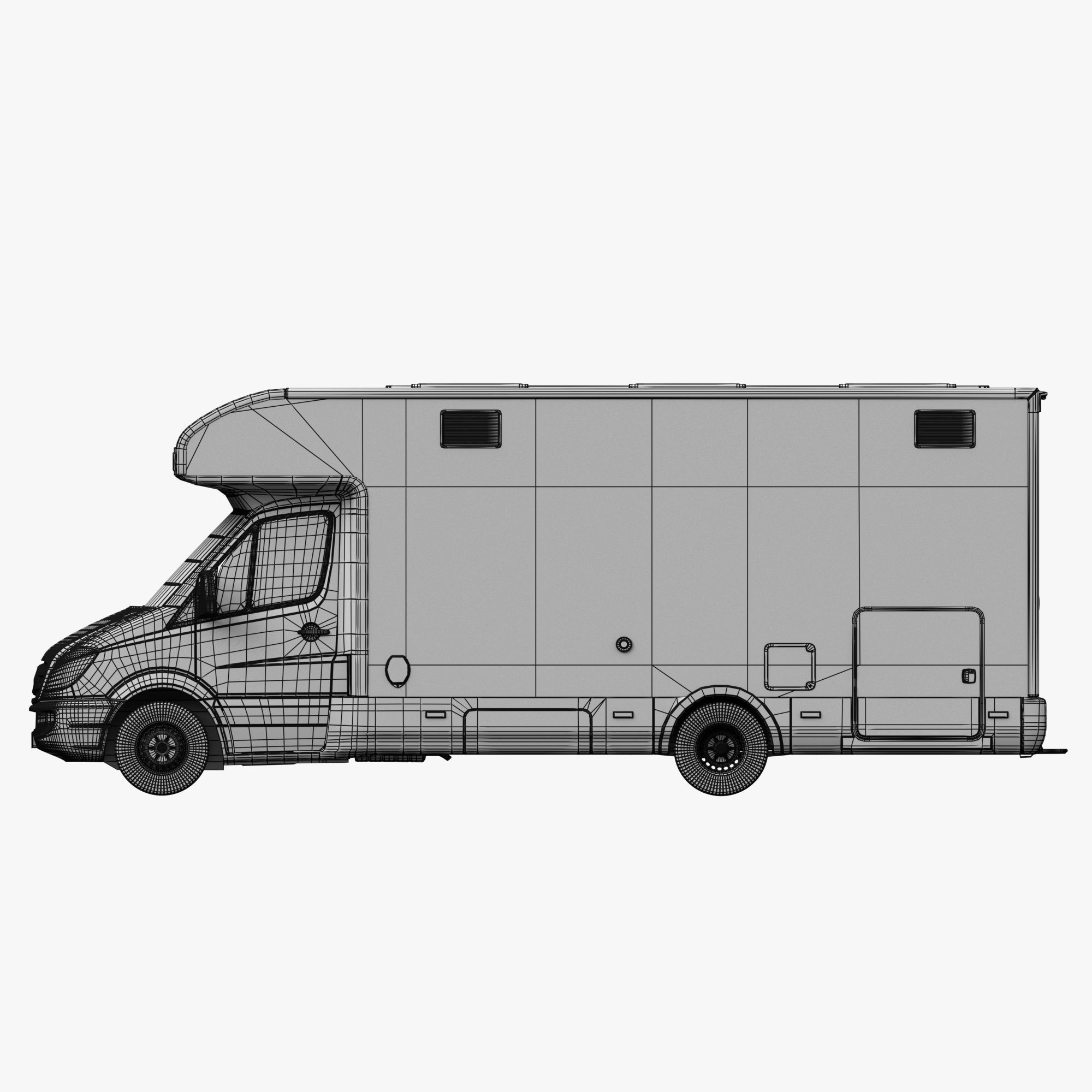 Food truck 3D model_16