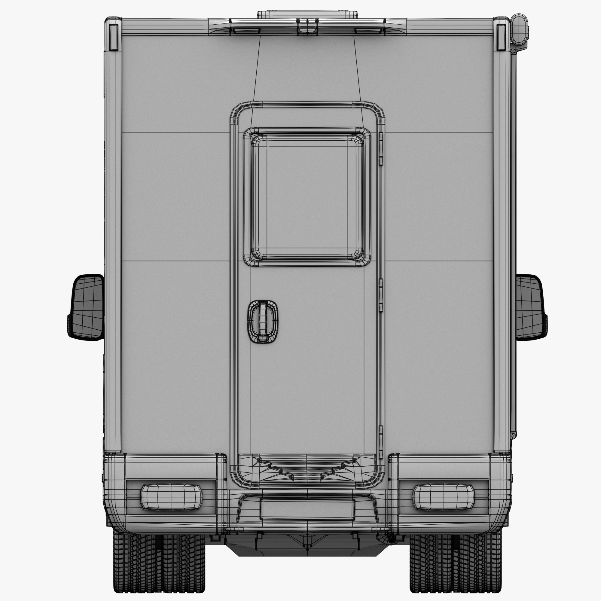 Food truck 3D model_14