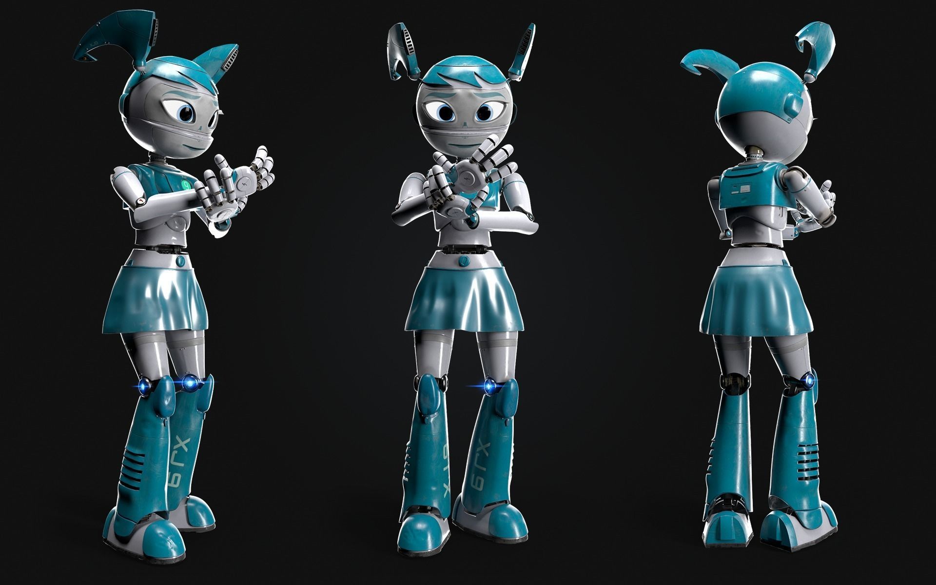 XJ9 free realistic model Free 3D model_7