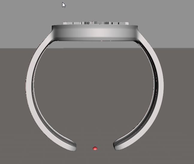 SnowFlake Ring 3D print model_4