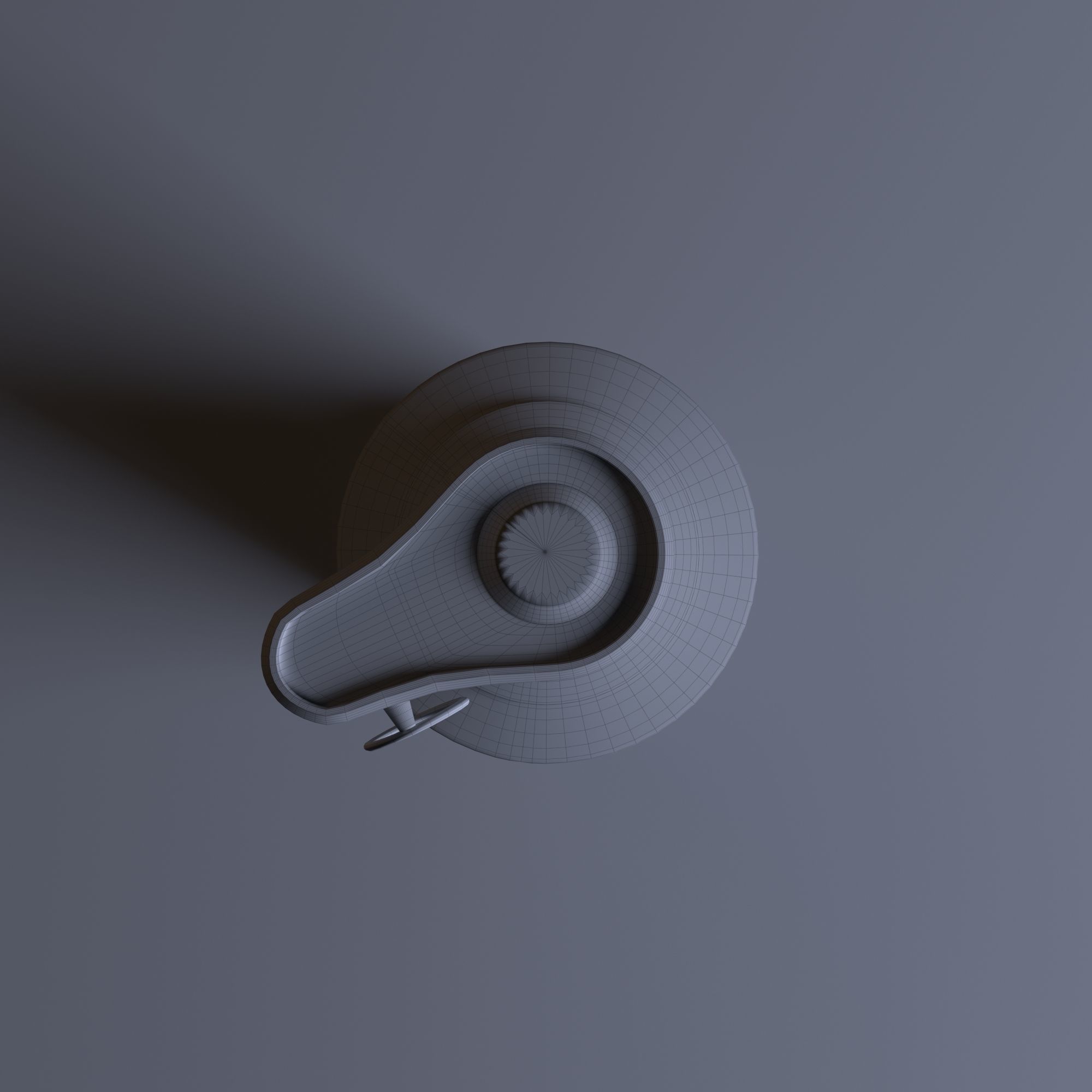 scifi grenade 3D model_3