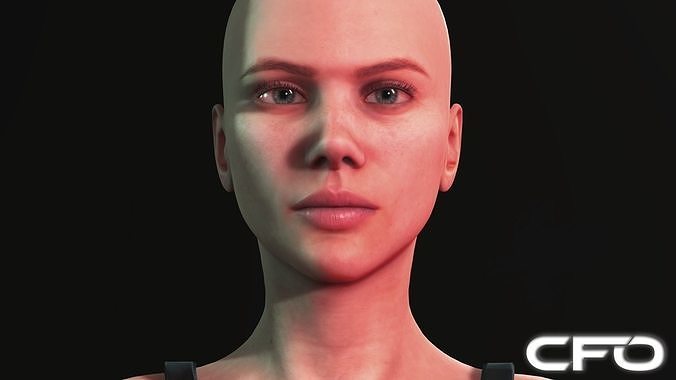 Lunna - 4K Animasyon For game Low-poly 3D model