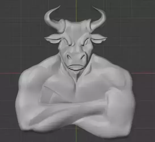 Bull CNC 3D Print 