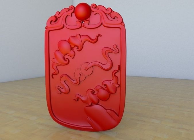 Chinese Medal  Free 3D print model