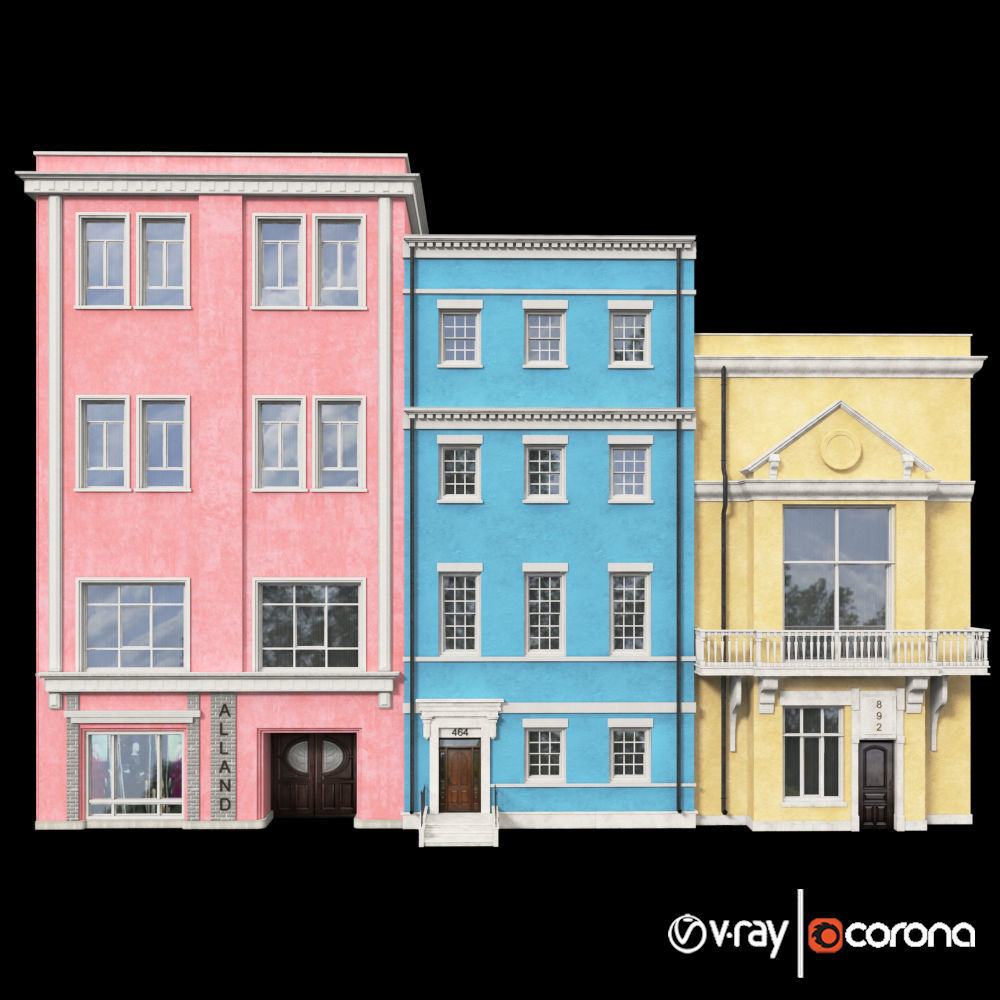 faced for background volA2 3D model_2