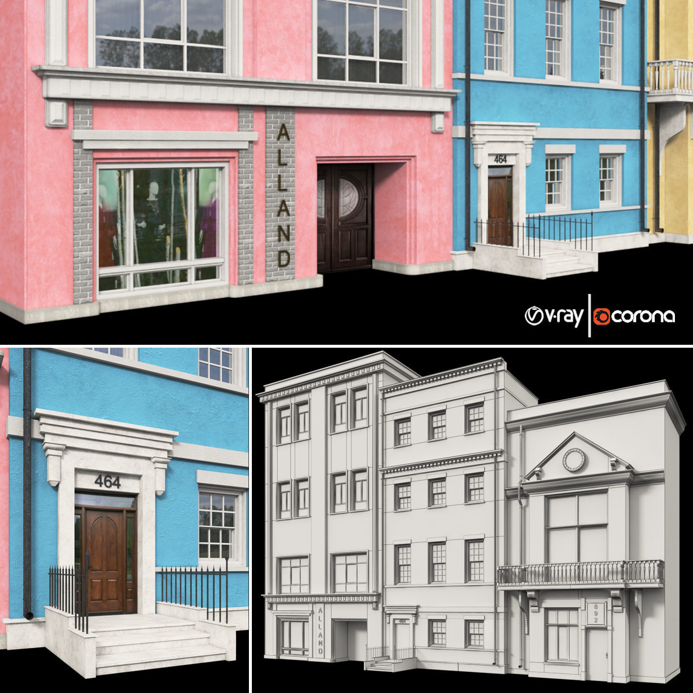 faced for background volA2 3D model_1