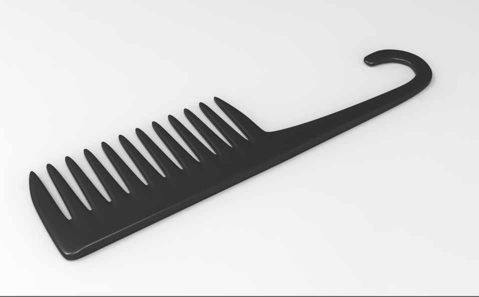 Large Comb 3D Model 3D model_4
