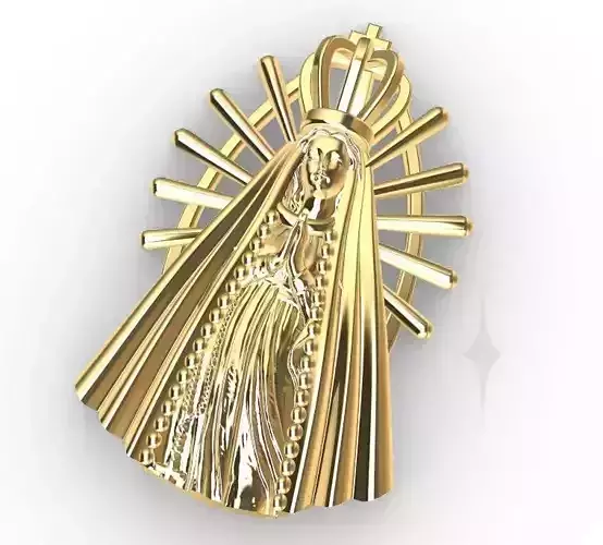 Nossa senhora aparecida Lady of the Apparition Stl 3D print