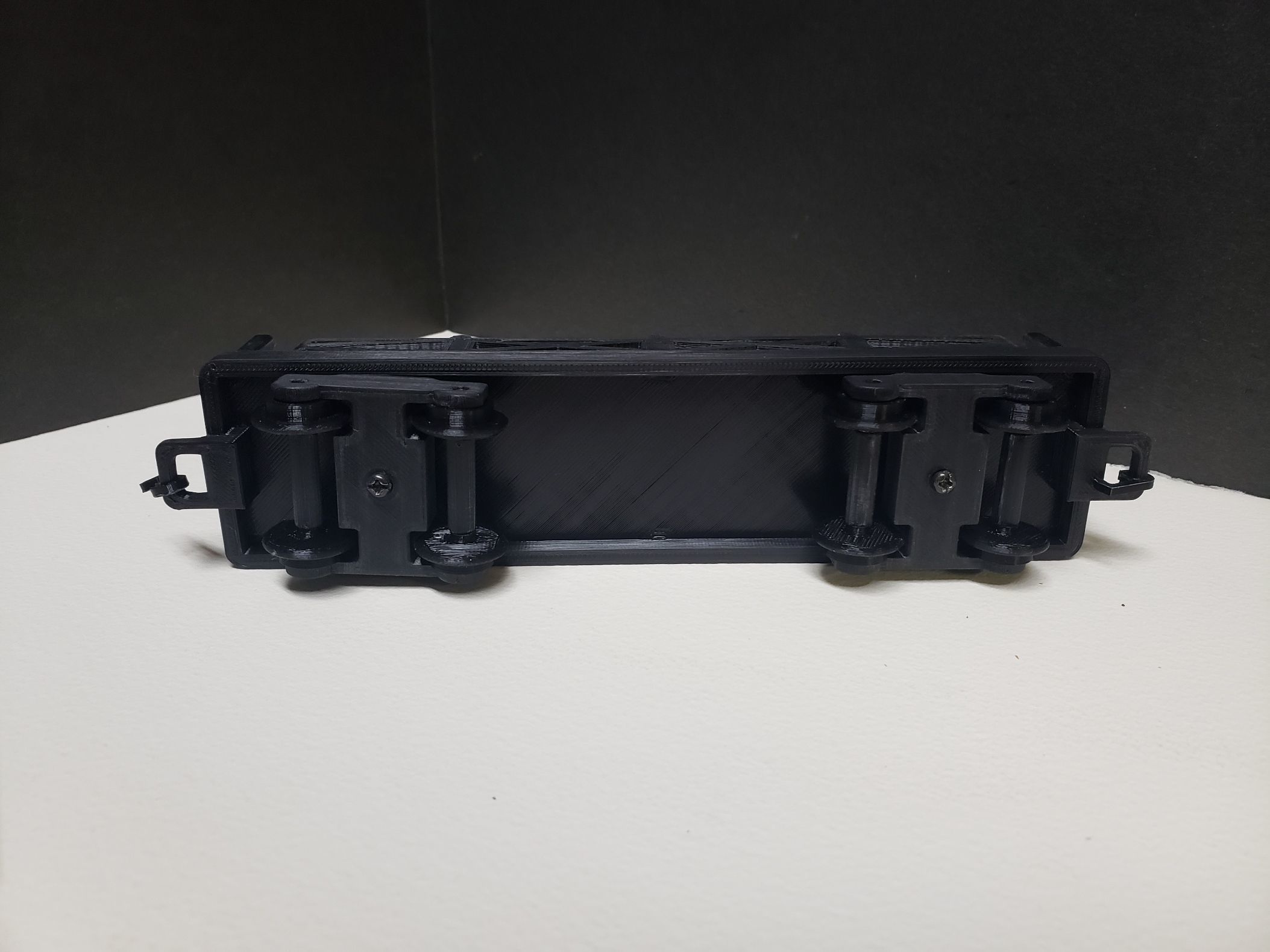 Flat Bed Train Car Model 3D print model_6