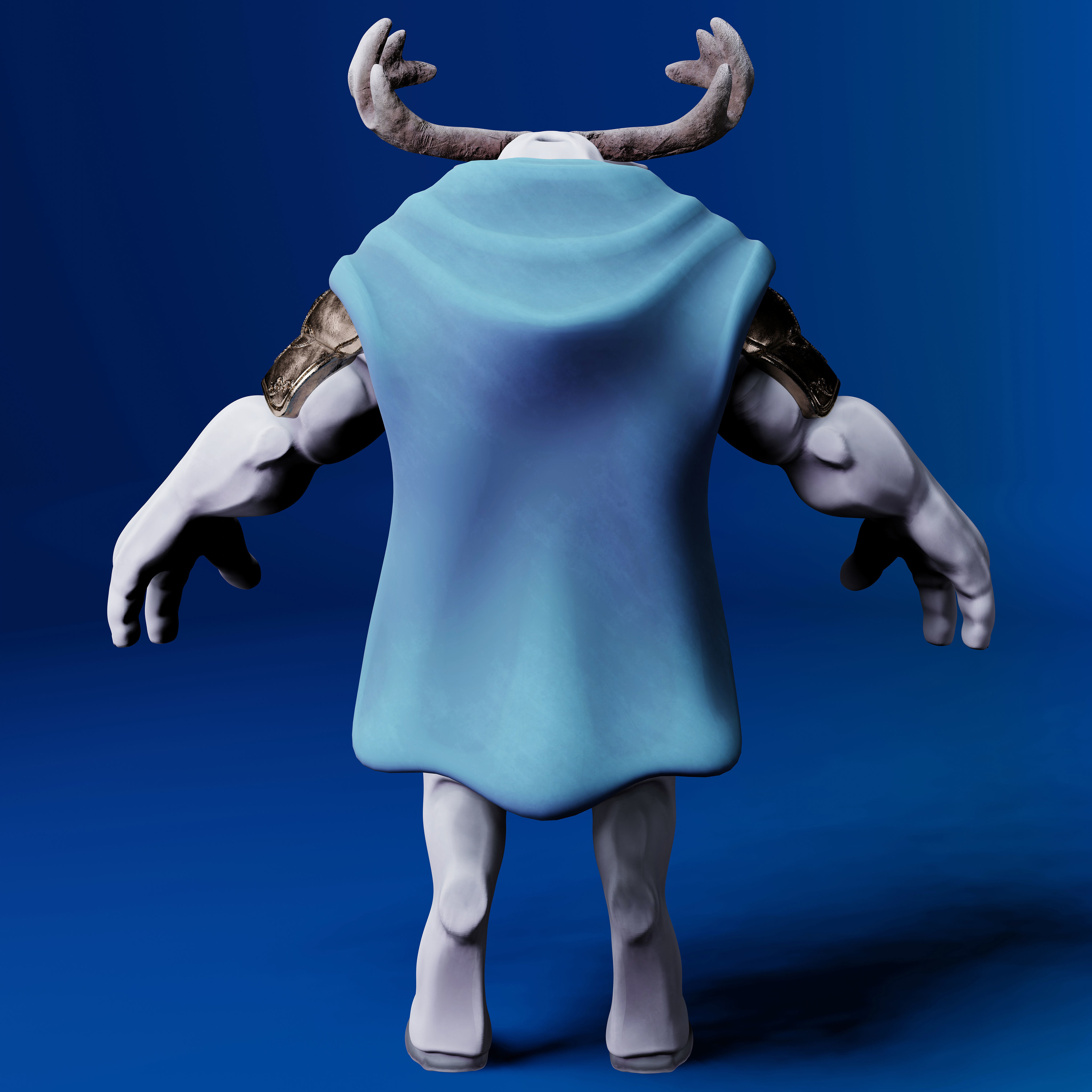 The King Deer 3D Print Model 3D print model_6