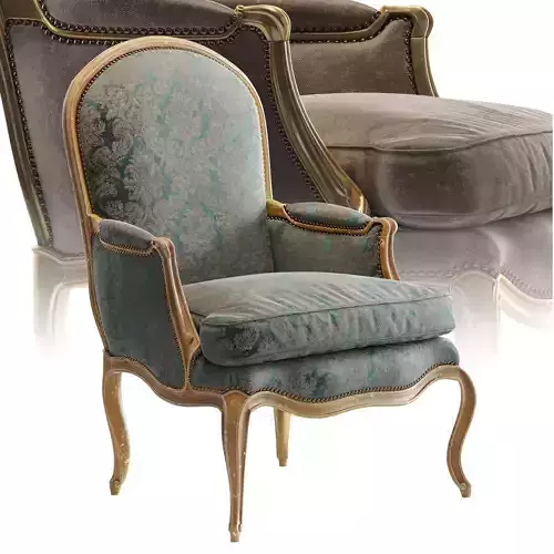 L xv Bergere armchairlt