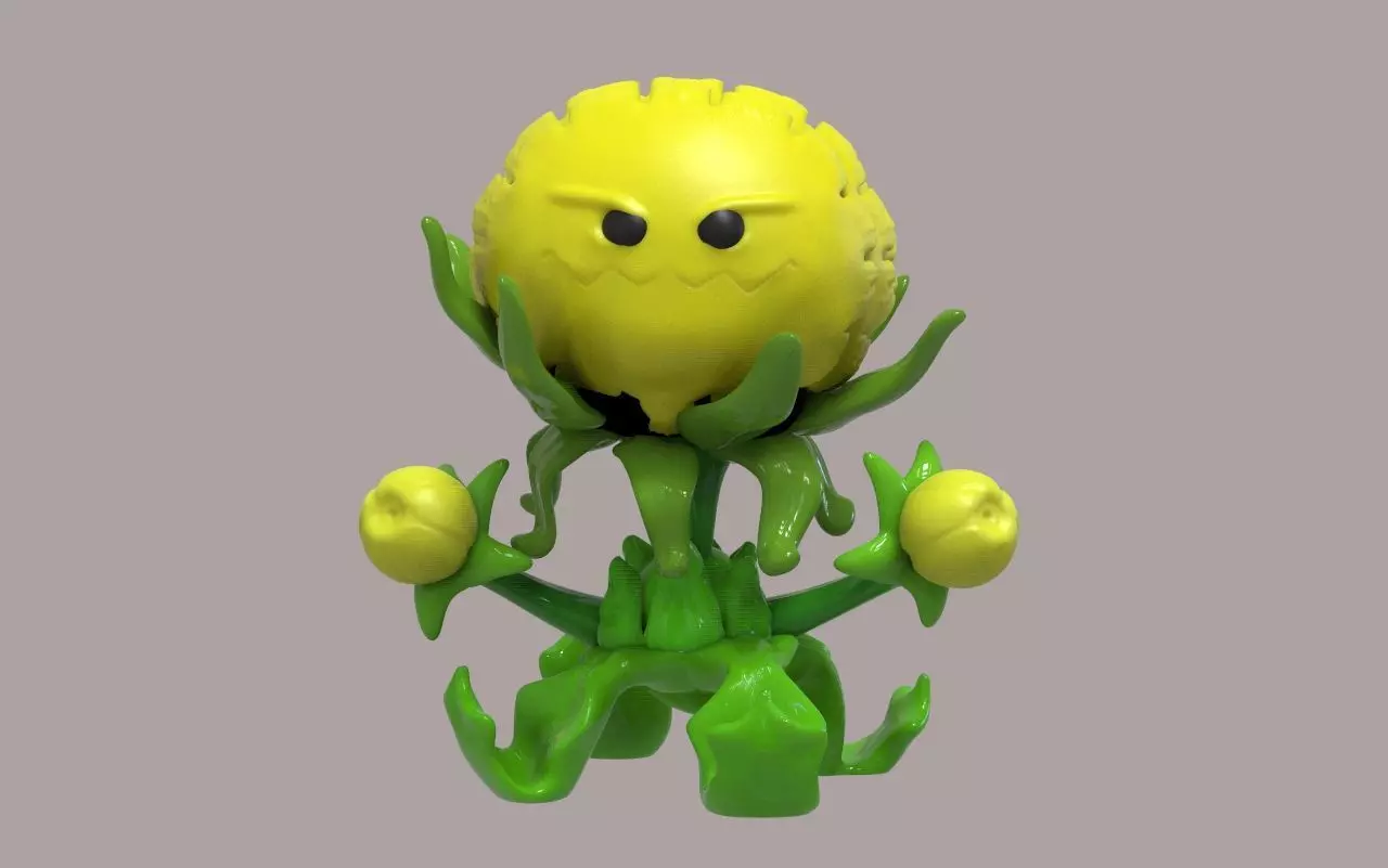 PVZ Spawnflower 3D print model_0