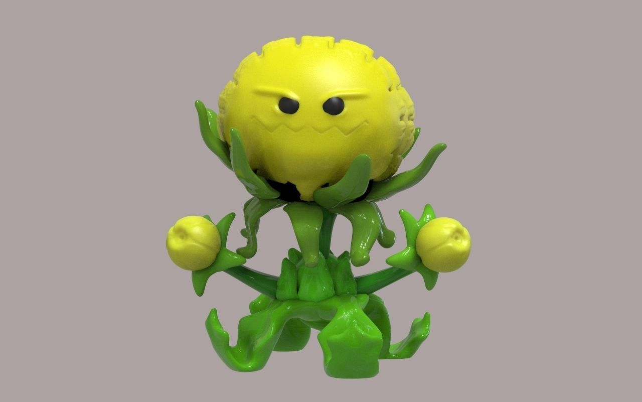 PVZ Spawnflower 3D print model_4