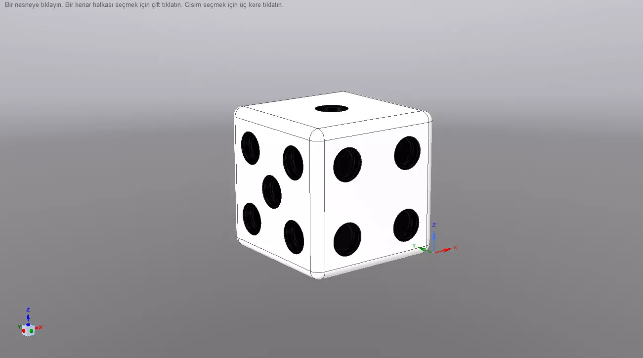 6 Sided Dice 3D print model