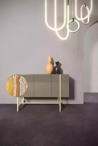 Baxter Selene Cabinet Say Yes lamp Scene