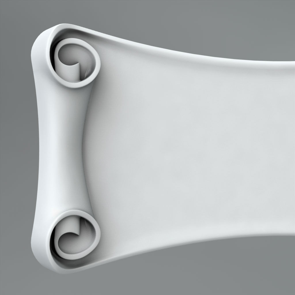 Cartouche 3D model_2