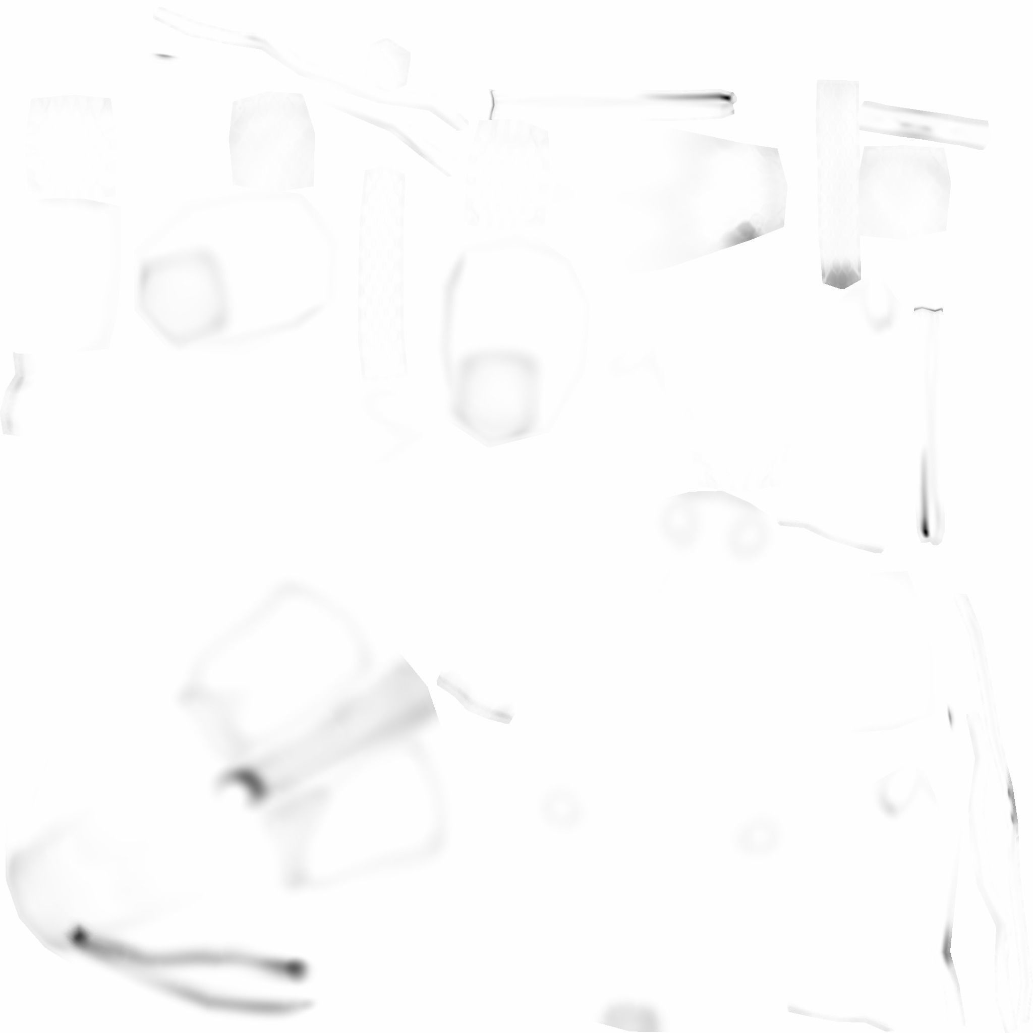 Purple Girl Backpack - Character Costume Low-poly 3D model_16