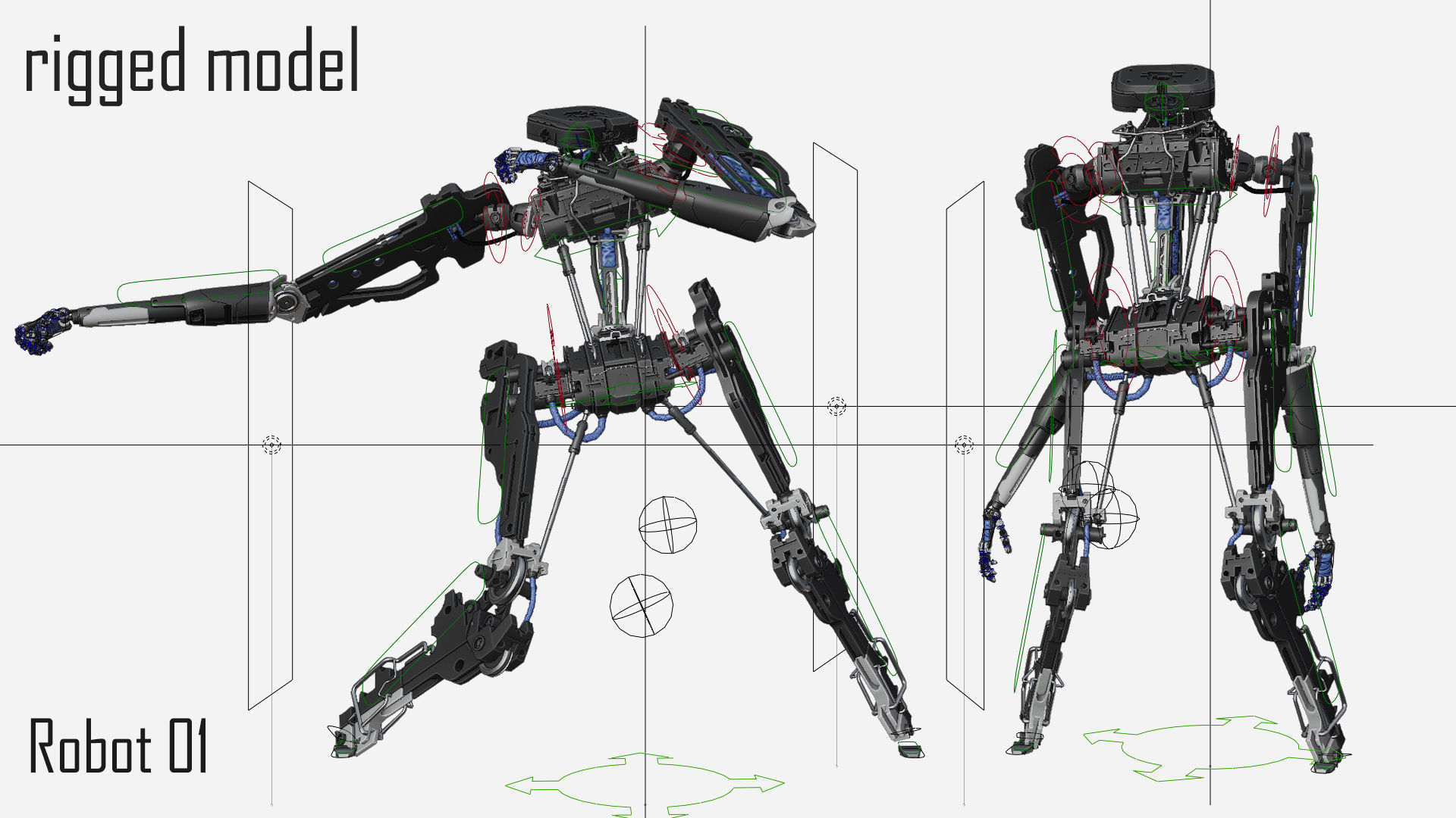 robot 01 3D model_2