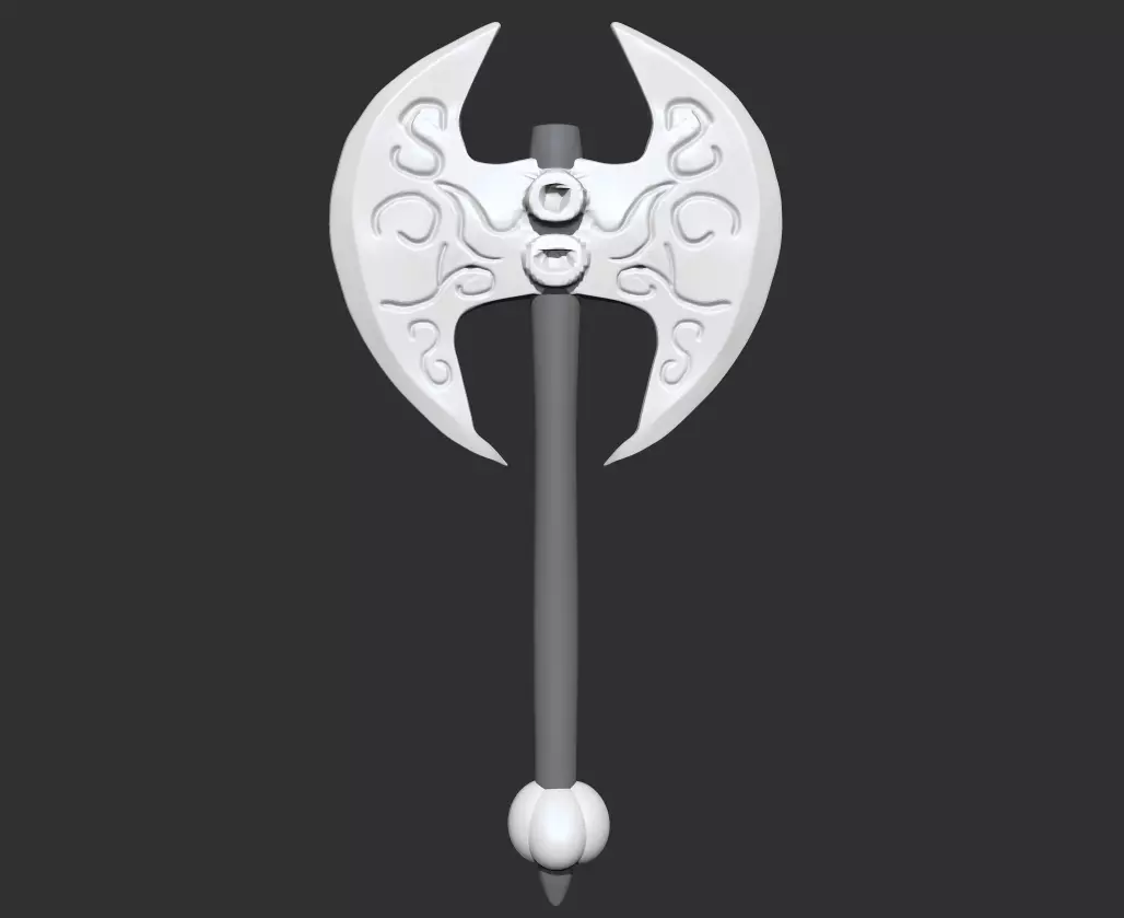 Axe Model - ZTL File 3D model_0